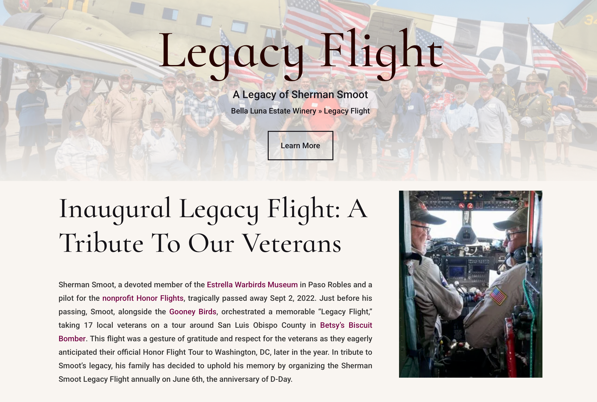 Legacy Flight