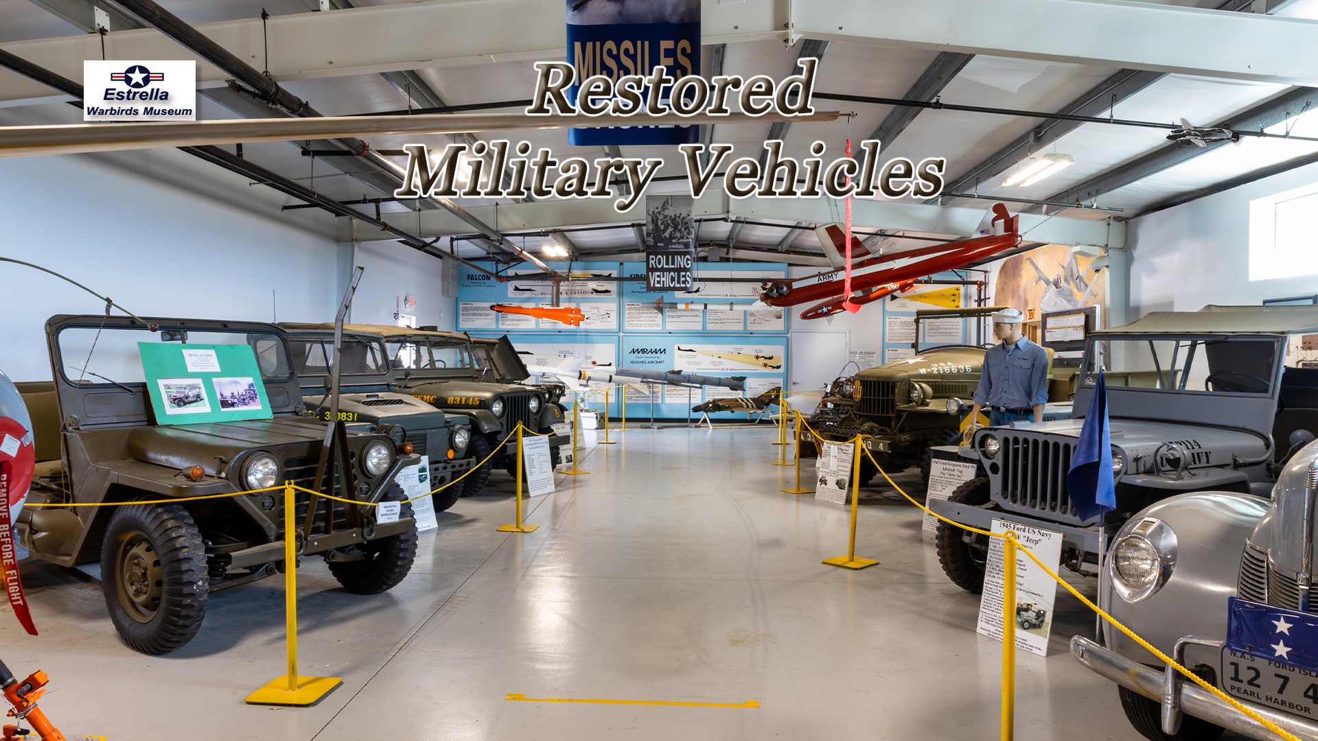 Restored Military Vehicles