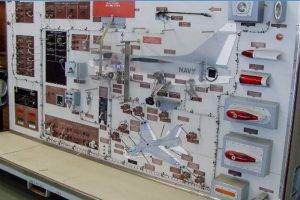 Vought A-7E Corsair Electrical Training Panel