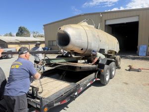 Delivery to the museum.