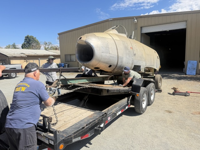 Delivery to the museum.